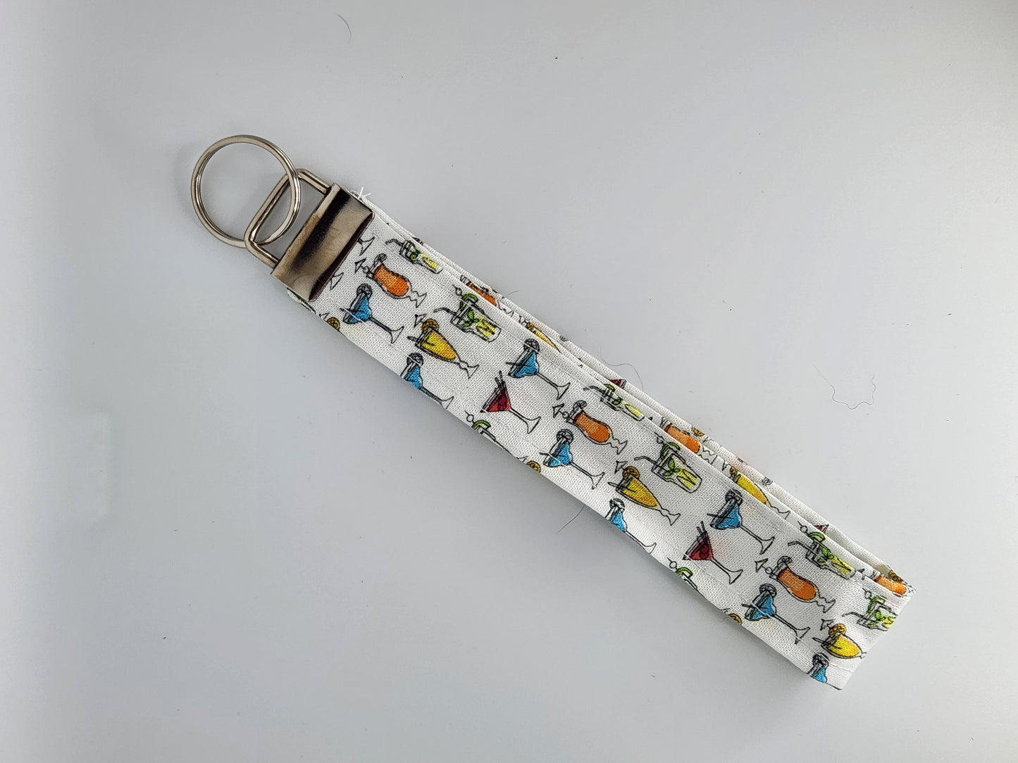 Cocktail Hour Wrist Lanyard for Keys