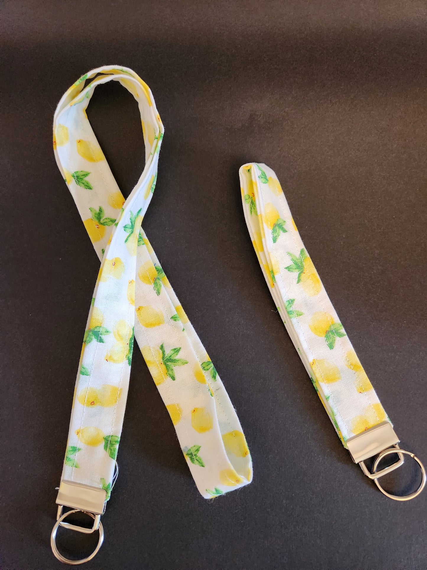 Lemons Wrist Lanyard for Keys