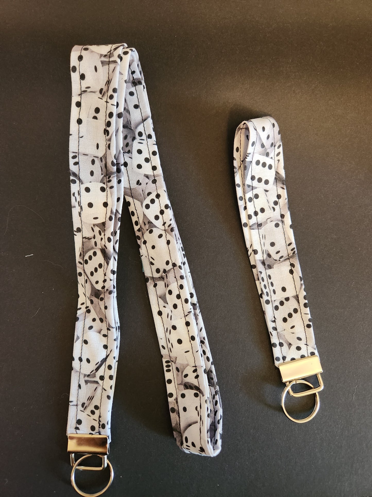 Lucky Dice Wrist Lanyard for Keys