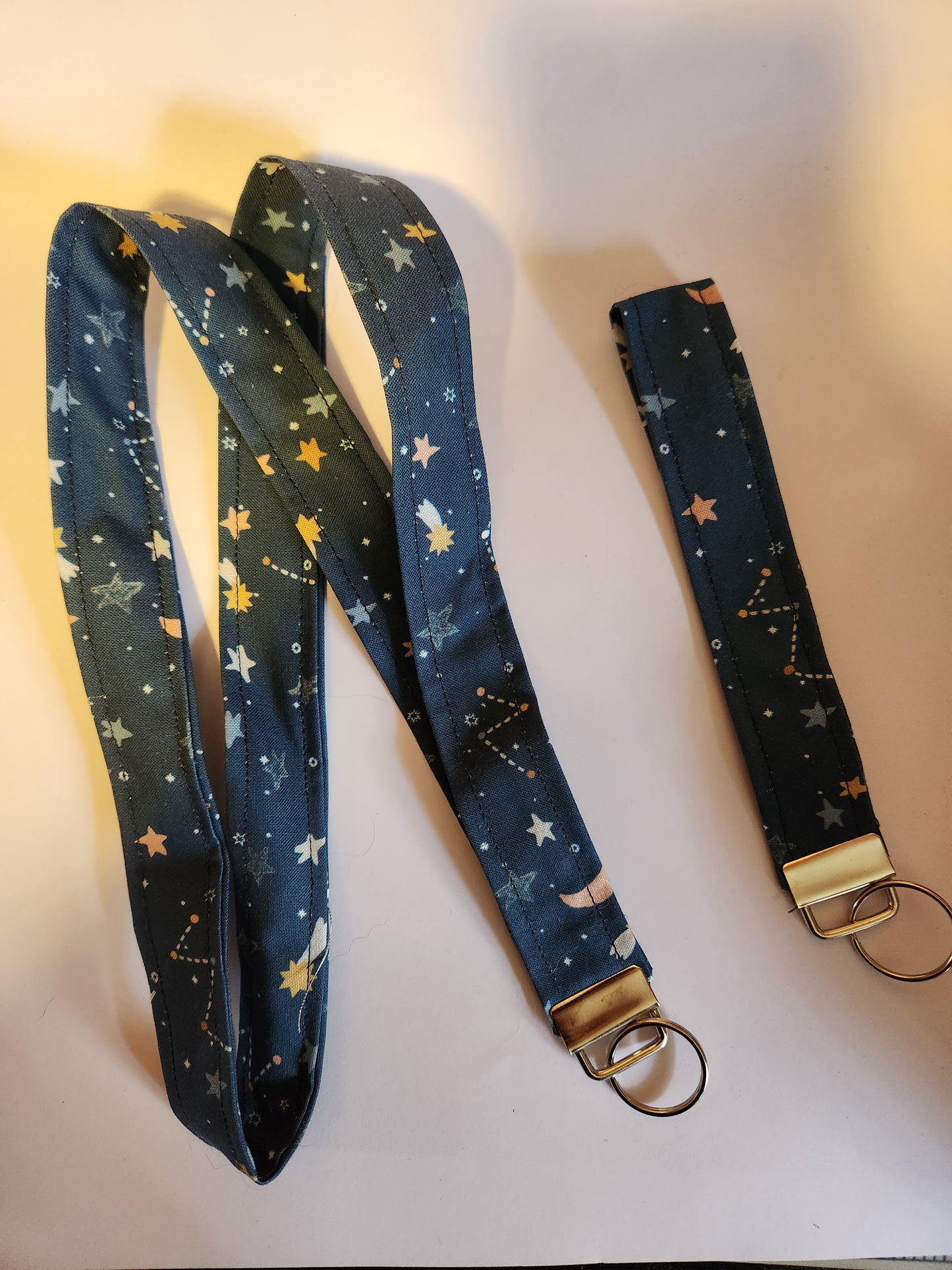 Constellations Wrist Lanyard for Keys